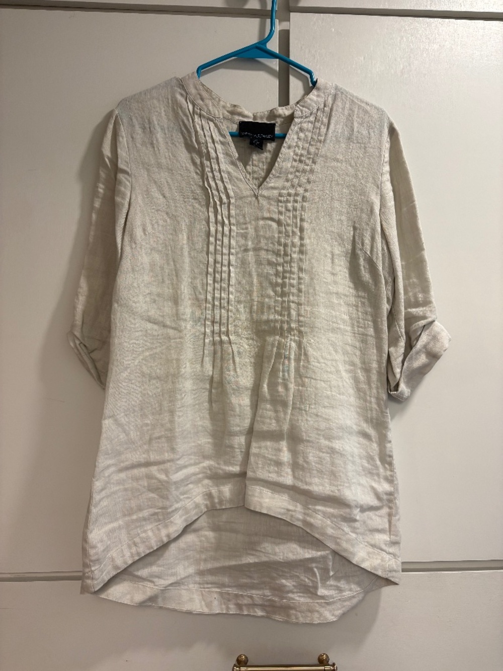 Cynthia Rowley Linen Tunic Small